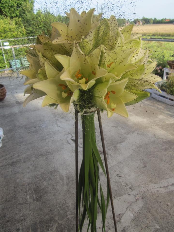 Brautstrauß mit Callas